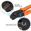 Orange Crimping Pliers DuPont Plug Set SN-28B Ratchet Crimping Pliers