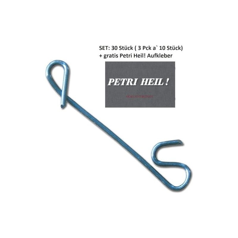 30-piece Behr knotless line, extra strong, 65 kg (3 packs