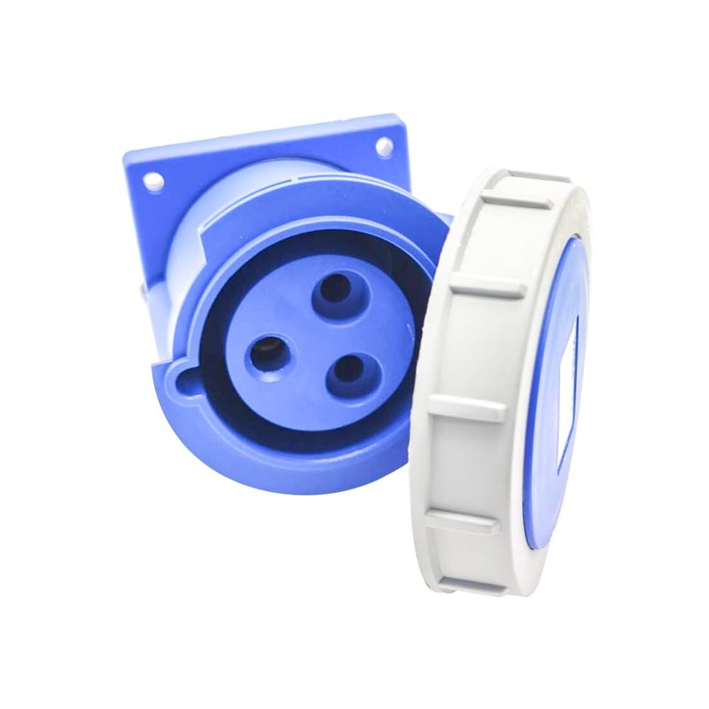 32A IP67 CEE socket 3pin 220V-250V 2P+E Industrial IEC60309 Female