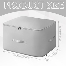 Ultra Space Saving Self Compression Organizer Quilt Compression Storage Bags Space Saving Compression Bags for Comforters Clothes Blankets 54×42×60CM pessimistic