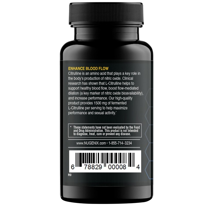 Nugenix Essentials L-Glutamine, 1500mg 100% Botanical L-Glutamine Amino Acid, Protein
