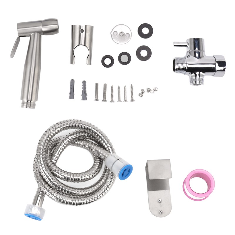 Kitchen Sink Sprayer Kit 304 Stainless Steel Handheld Bidet Sprayer