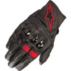 Alpinestars Men's Celer v2 Leather Motorcycle Short-Cuff Glove, Black/Red, Extra