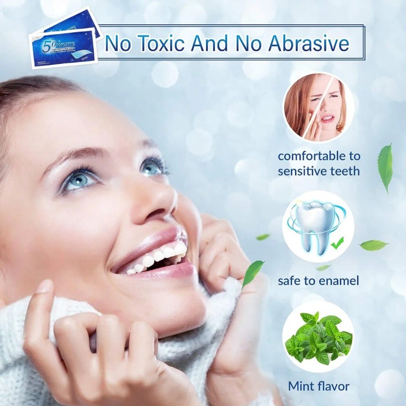 Tiras Blanqueadoras Dentales White Higiene Bucal Alien Technology