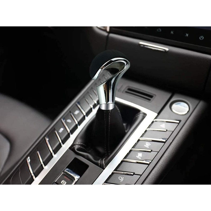 Lunsom R-Shape Shift Knob Metal Car Shift Lever Knob Suitable