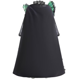 Tangsenyu Wicked Elphaba Costume for Kids Black Witch Fancy Dress with Cape and Hat