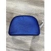 La Mer Women's Blue Travel Makeup Bag Pouch - NEW