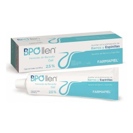 Gel Perxido de Benzolo al 2.5 BPOllen para piel grasa de 60g                                                                                          