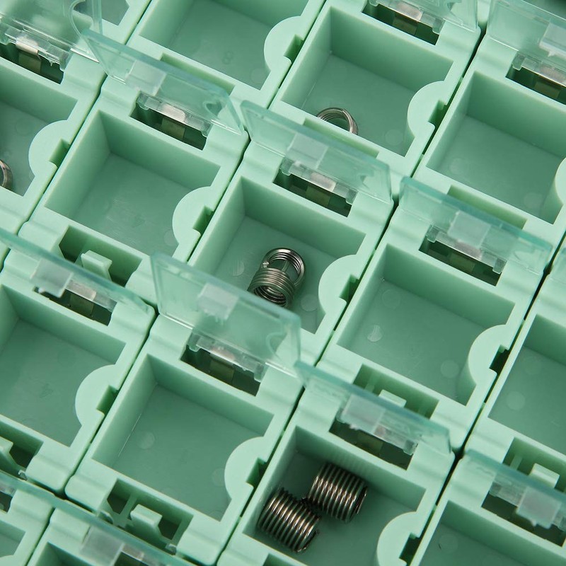 WPKD BLUEIY SMT SMD Container Box, Pack of 50 Plastic