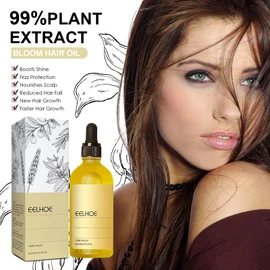 180 ML EELHOE Hair Growth Oil, Veganic Natural Hair Growth Oil, Hair Rosemary Oil for Dry Damaged Hair and Growth Thin Hair. (3Pcs)