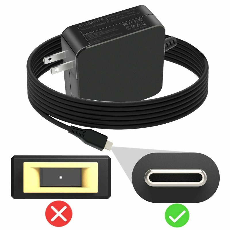 UPBRIGHT Google Pixelbook 45W USB-C Type Charger and Cable, Model