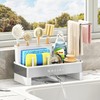 Nacial Sponge Holder for Kitchen Sink, Sink Caddy Organizer with