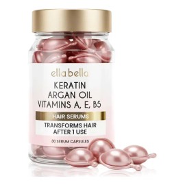 Ella Bella Suero Capilar Queratina Aceite Aragan Vi A, E, B5