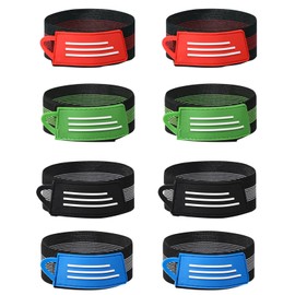 BHSTTNIXP 8 PCS Bicycle Clips,Cycling Trouser Clips,High-elasticity Bike Accessories for Women Men Walking Night Sports Cycling Hiking