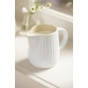 IB Laursen Milk jug Mynte Pure White Ceramic cream jug
