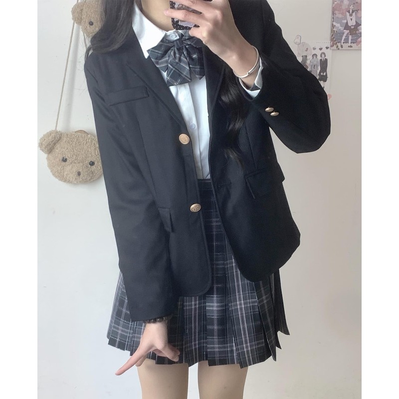 [QOOLY] High School Uniform, School Uniform, Sailor Uniform, JK Uniform,