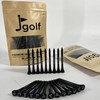 Jgolf 70mm BAMBOO Golf Tee | Funny ""Slicin' It"" Golf