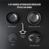 Gaboolo Retainer Case for Cleaning,No-Leak Mouth Guard Cute Travel Retainer
