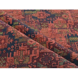 Kilim - Tela de tapicería con patrón de Kilim Bohemia - Tapiz tribal turco persa marroquí étnico mexicano por The Yard Meter (4 yardas (55 x 144 pulgadas)