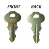 2055 Key for Bradley Paper Towel Toilet Tissue Soap Dispensers