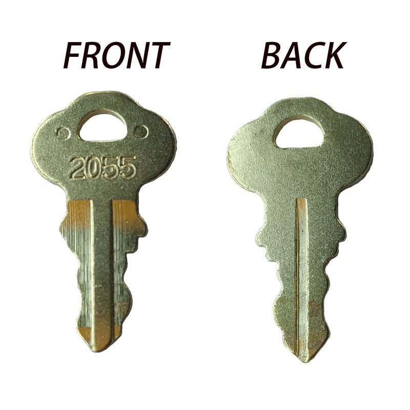 2055 Key for Bradley Paper Towel Toilet Tissue Soap Dispensers