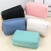Women's Large Travel Cosmetic Bag, Waterproof Portable PU Leather Toiletry