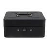 Small Security Lock Box with Coin Tray Metal Material with