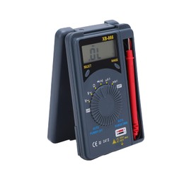 Clasken Digital Multimeter, Pocket Size, Lightweight, Multi-Function Voltage Resistance Current Tester, Auto Shut Off, Suitable for Automotive, Home, Factory Use