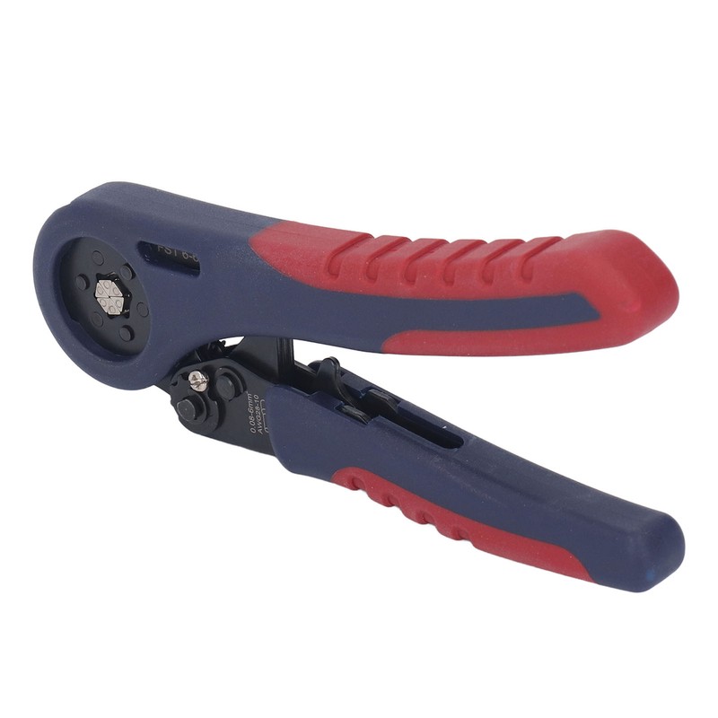 Ferrule Crimping Plier Self Adjustable Ergonomic Ratchet Wire Shrinkage Hand