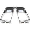 LAFORMO 2 X Headlight Bezel Chrome Compatible With 1987-2003 International