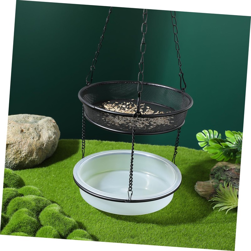 IWOWHERO Hanging Bird Feeder Convenient for Outdoor Use Easy to