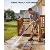 TaskStar Portable Cordless 1250PSI High Pressure Power Washer