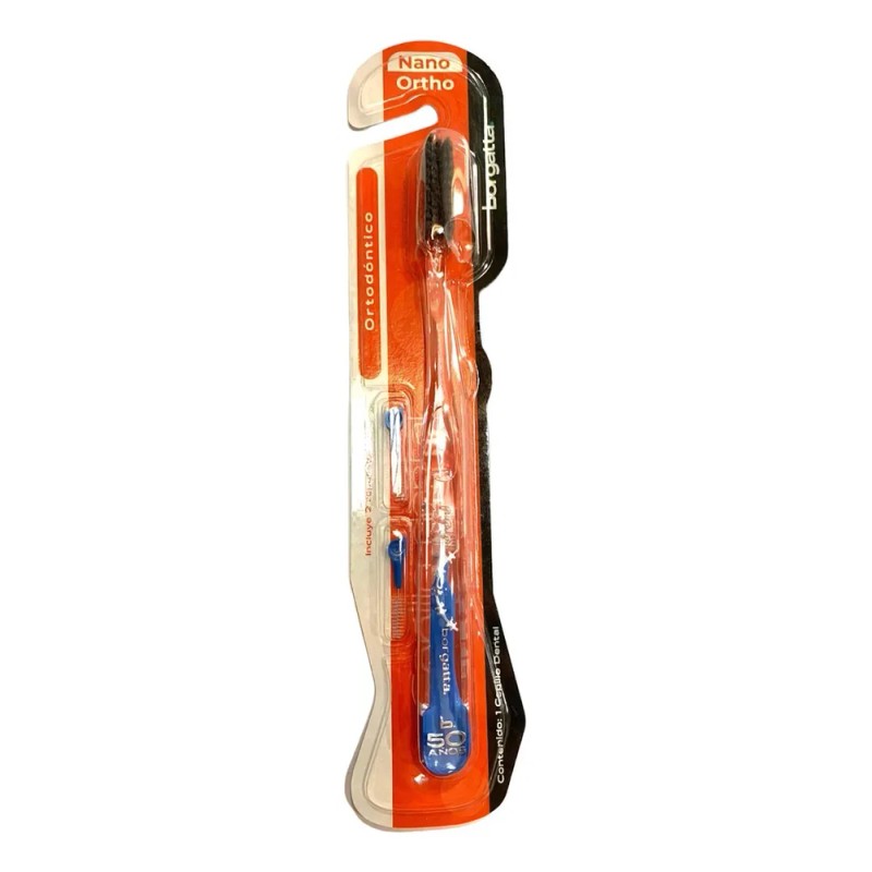 Cepillos Interdentales Nano Ortho Borgatta 6 Piezas