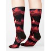 Calcetas Y Unisex Divertido Casual De Vestir Con *88