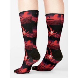 Calcetas Y Unisex Divertido Casual De Vestir Con *88