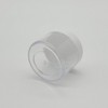 20g Round White Empty Container with White Cap for Cosmetics Cream Container 12ea