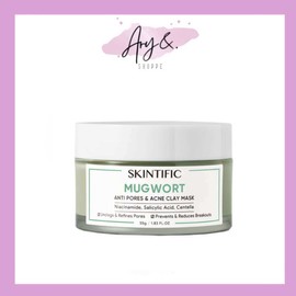 SKINTIFIC Mugwort Mask Anti Pores & Acne Clay Mask Moisturizing Oil Control