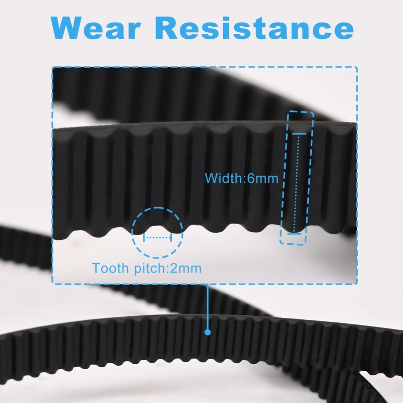 Creality X+Y Timing Belt, 3D Printer Accessories X-Axis + Y