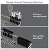 Small Expandable Over The Sink Dish Drainer Drying Rack In