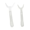 MIBICIRI 2 Pcs Dental Photography Retractors,Clear Orthodontic Lip Retractor (Large+Small)