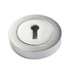 Vibe Key Hole Escutcheon Satin Chrome