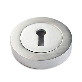 Vibe Key Hole Escutcheon Satin Chrome