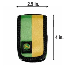 John Deere Small Yellow Green Holster Pouch for Tools Sport Utility Flip Phones