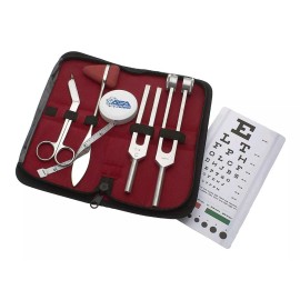Mdf Kit De Diagnostico De Reflejo Portatil Con Estuche Asa 6 Pzs