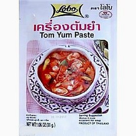 Lobo Spicy Tom Yum soup mix 1.06 oz (Pack of 3)