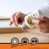 Gorilla Dries Clear Wood Glue, 4 Ounce Bottle (Pack of