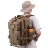 Hannibal Tactical 45L MOLLE Assault Backpack, Tactical Backpack Military Army
