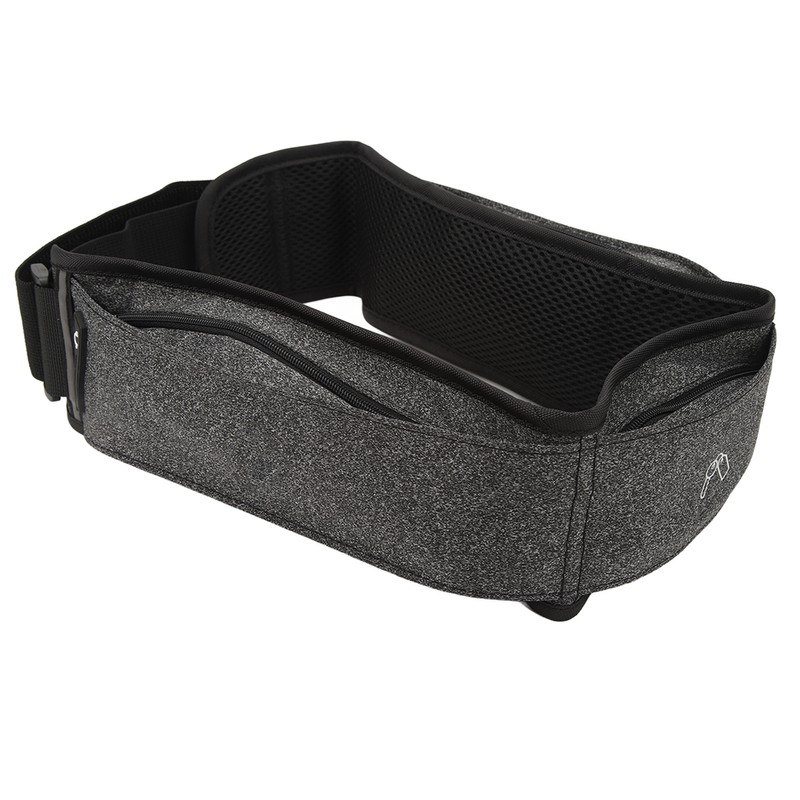 Running Waist Bag Multi Independent Pockets Elastic Breathable Thin Light