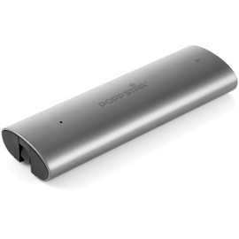 Poppstar M.2 NVMe SSD Enclosure PCIe (USB-C, M-Key and B&M-Key / Model Size 2230 / 2242 / 2260 / 2280) USB Adapter with Thermal Pad