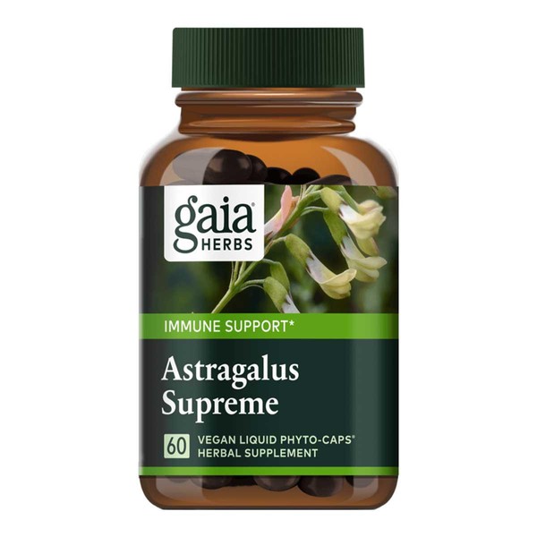 Gaia Herbs Astragalus Supreme - 60 liquid capsules